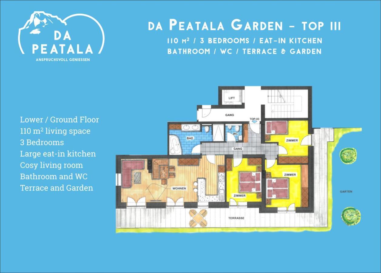 Da Peatala Apartments Serfaus Exteriér fotografie