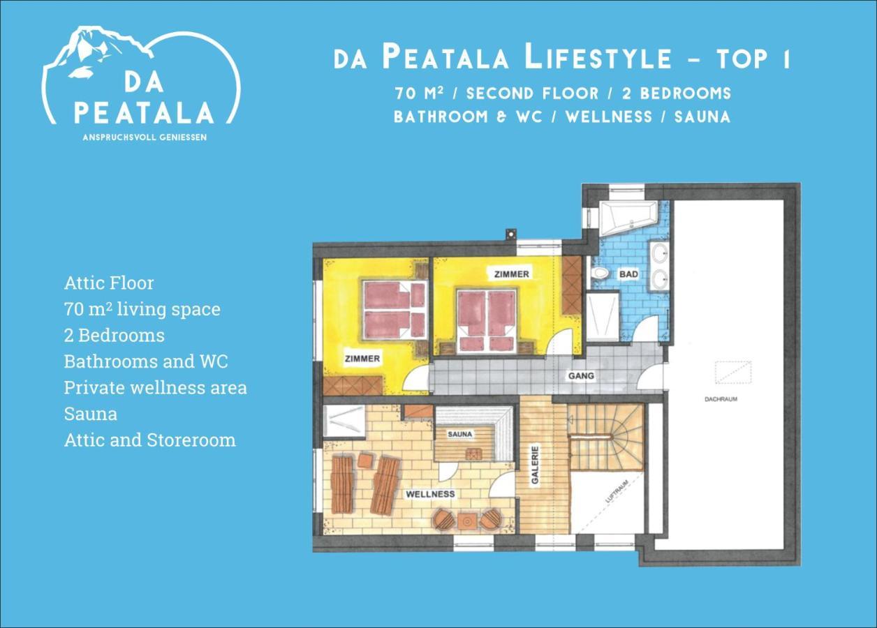 Da Peatala Apartments Serfaus Exteriér fotografie